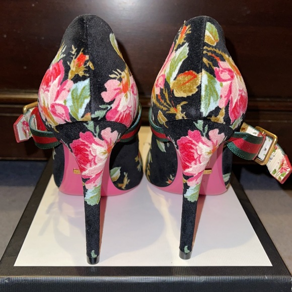 GUCCI Floral pumps - Picture 4 of 4